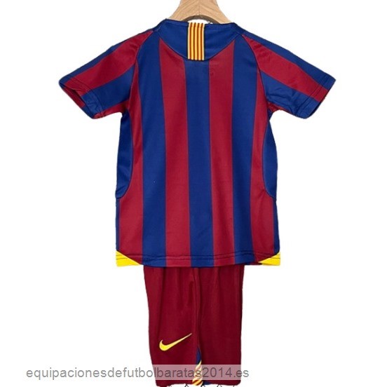 Nuevo 1ª Conjunto De Niños Barcelona Retro 2005 2006 Rojo Azul Baratas
